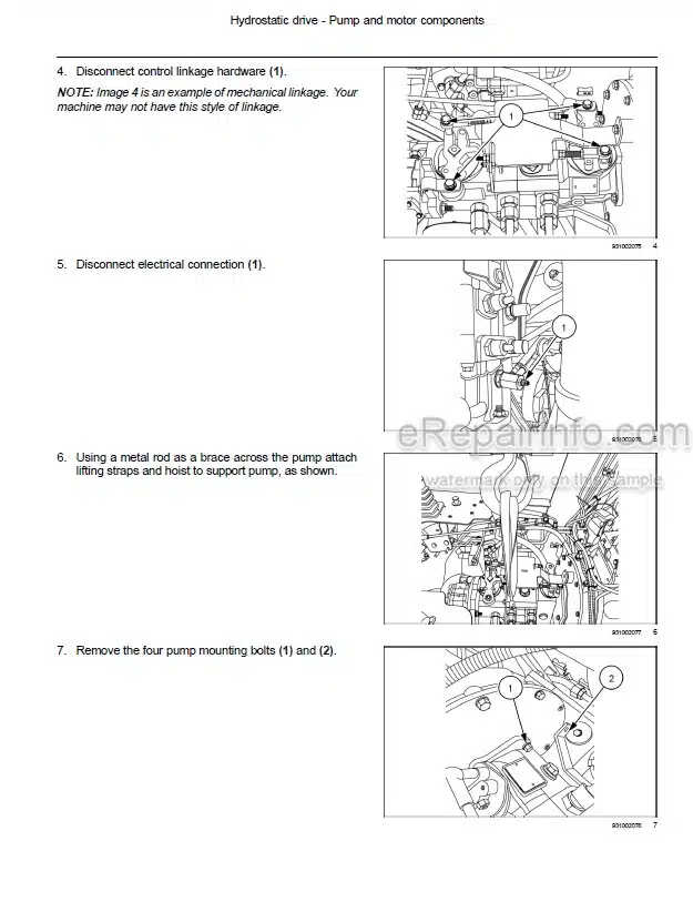 Photo 1 - New Holland L213 L216 Service Manual Skid Steer Loader 47711677