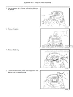 Photo 13 - New Holland L213 L216 Service Manual Skid Steer Loader 47712044