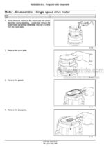 Photo 2 - New Holland L218 L220 Service Manual Skid Steer Loader 47851949