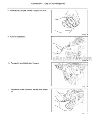 Photo 3 - New Holland L221 L228 C227 C232 Tier 4B (final) Service Manual Skid Steer And Compact Track Loader 47851950