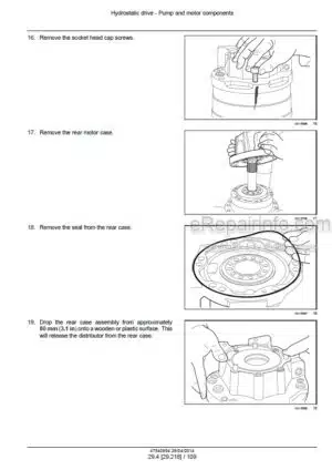 Photo 3 - New Holland L223 L225 L230 C232 C238 Service Manual Skid Steer And Compact Track Loader 47540694