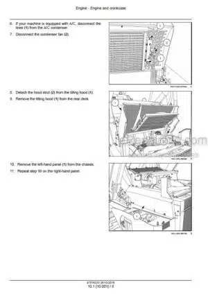 Photo 2 - New Holland L234 C238 Tier 4B (final) Service Manual Skid Steer And Compact Track Loader 47916233