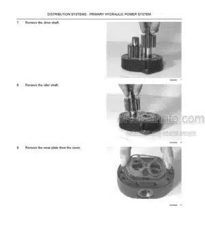 Photo 8 - Ford New Holland 1215 Service Manual Tractor 40121510