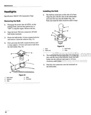 Photo 7 - New Holland GT20 Operators Manual Garden Tractor 42682200