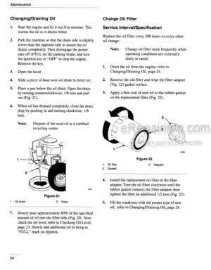 Photo 7 - New Holland TT55 TT65 TT75 Service Manual Tractor