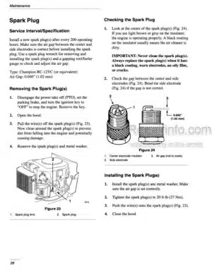 Photo 10 - New Holland LS55-20H Operators Manual Yard Tractor 86599816