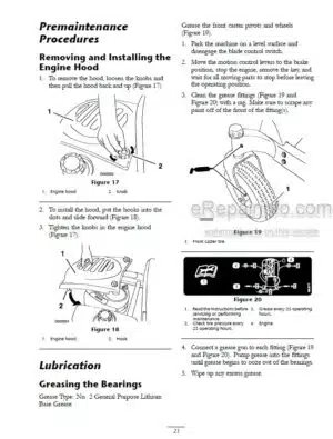 Photo 11 - New Holland MZ14H MZ16H Operators Manual Riding Mower 87369084