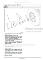Photo 6 - New Holland 450 460 550 560 Roll-Belt Service Manual Round Baler 47915803