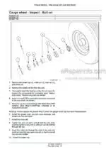 Photo 6 - New Holland 450 460 550 560 Roll-Belt Service Manual Round Baler 47915803