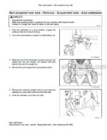 Photo 2 - New Holland Speedrower 160 Service Manual Self-Propelled Windrower 47824873