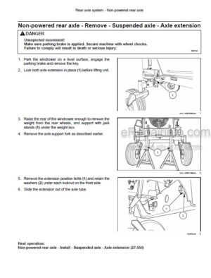 Photo 7 - New Holland Boomer 3040 Boomer 3045 Operators Manual Compact Tractor 87477122