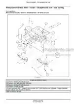 Photo 6 - New Holland Speedrower 160 Service Manual Self-Propelled Windrower 47824873