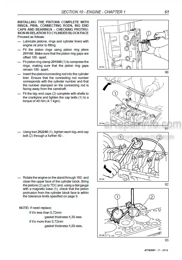 Photo 1 - New Holland T3.50F T3.55F T3.65F T3.75F Service Manual Tractor 47763567