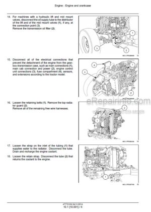 Photo 8 - New Holland E265C E305C Service Manual Crawler Excavator 47357333A