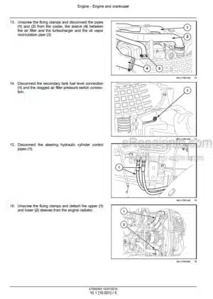 Photo 5 - New Holland T4.75F T4.85F T4.95F T4.105F T4.75LP T4.85LP T4.95LP T4.105LP Service Manual Tractor 47888360