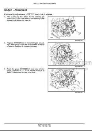 Photo 1 - New Holland T4.75N T4.85N T4.95N T4.105N T4.65V T4.75V T4.85V T4.95V T4.105V Service Manual Tractor 47888373