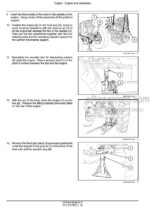 Photo 2 - New Holland T4.90 T4.100 T4.110 T4.120 Tier 4B (final) Service Manual Tractor 47878245