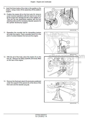 Photo 8 - New Holland T4.75N T4.85N T4.95N T4.105N T4.65V T4.75V T4.85V T4.95V T4.105V Service Manual Tractor 47888373