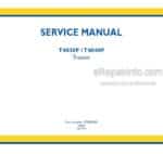 Photo 4 - New Holland T4030F T4040F Service Manual Tractor 47888340