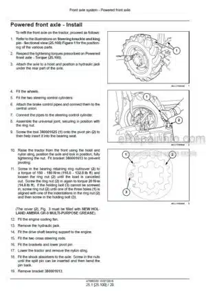 Photo 8 - New Holland T4030F T4040F T4050F T4060F Service Manual Tractor 47888339