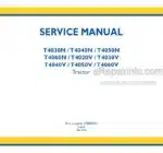 Photo 4 - New Holland T4030N T4040N T4050N T4060N T4020V T4030V T4040V T4050V T4060V Service Manual Tractor 47888351