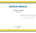 Photo 4 - New Holland T4030V T4040V Service Manual Tractor 47888352