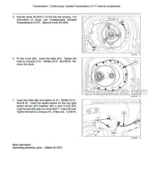 Photo 6 - New Holland T7.175 T7.190 T7.210 T7.225 and AutoCommand Tier 4B (Final) Service Manual Tractor 47936463