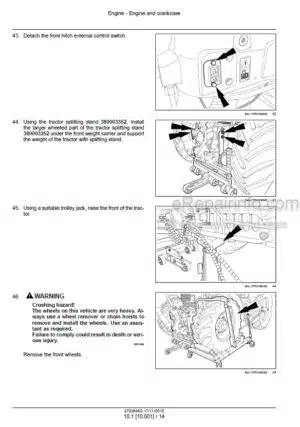 Photo 9 - New Holland T7.175 T7.190 T7.210 T7.225 and AutoCommand Tier 4B (final) Service Manual Tractor 47936462