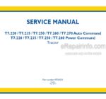 Photo 4 - New Holland T7.220 T7.235 T7.250 T7.260 T7.270 Service Manual Tractor