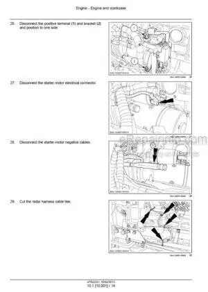 Photo 3 - New Holland T7.220 T7.235 T7.250 T7.260 T7.270 Service Manual Tractor