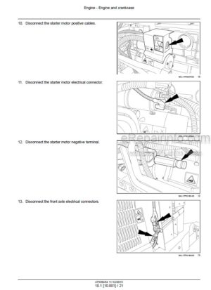 Photo 11 - New Holland T7.230 T7.245 T7.260 T7.270 and AutoCommand Stage IV Service Manual Tractor 47936454