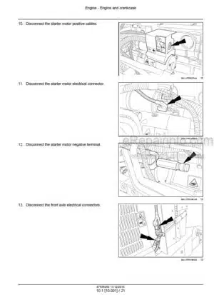 Photo 4 - New Holland T7.230 T7.245 T7.260 T7.270 and AutoCommand Stage IV Service Manual Tractor 47936454