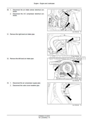 Photo 8 - New Holland T7.230 T7.245 T7.260 T7.270 and AutoCommand Stage IV Service Manual Tractor 47936454