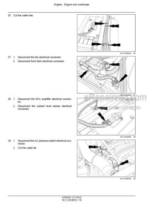 Photo 7 - New Holland T8.320 T8.350 T8.380 T8.410 T8.435 Service Manual Tractor 47794970