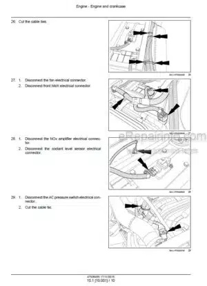 Photo 7 - New Holland T8.320 T8.350 T8.380 T8.410 T8.435 Service Manual Tractor 47794970