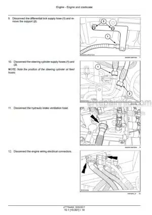 Photo 9 - New Holland T7.240 T7.245 T7.260 Service Manual Tractor 47770440A