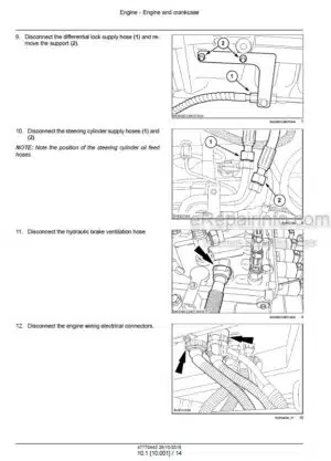 Photo 3 - New Holland T7.240 T7.245 T7.260 Tier 3 Service Manual Tractor 47770440