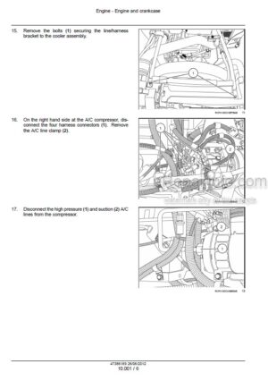 Photo 8 - New Holland T4.55 T4.65 T4.75 Tier 4B (final) Power Star Service Manual Tractor 47772169