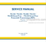 Photo 5 - New Holland T8.320 T8.350 T8.380 T8.410 Service Manual Tractor 47917993