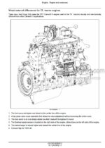 Photo 3 - New Holland T8.320 T8.350 T8.380 T8.410 Service Manual Tractor 47917993