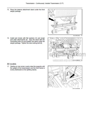 Photo 7 - New Holland T8.320 T8.350 T8.380 T8.410 T8.435 and T8.380 T8.410 T8.435 SmartTrax Service Manual Tractor 47918010