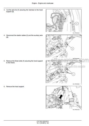 Photo 8 - New Holland T8.320 T8.350 T8.380 T8.410 T8.435 and T8.380 T8.410 T8.435 SmartTrax Service Manual Tractor 47917990