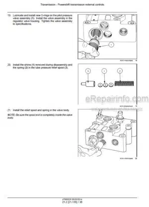 Photo 10 - New Holland T9.435 T9.480 T9.530 T9.565 T9.600 T9.645 T9.700 Service Manual Tractor 47680532 47680535