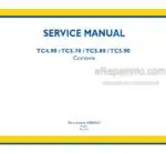 Photo 4 - New Holland TC4.90 TC5.70 TC5.80 TC5.90 Service Manual Combine 47889263