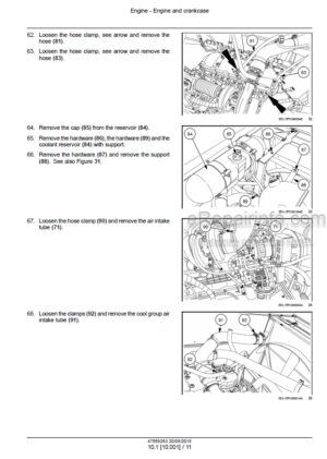 Photo 8 - New Holland T7510 T7520 T7530 T7540 T7550 Service Manual Tractor 47505533
