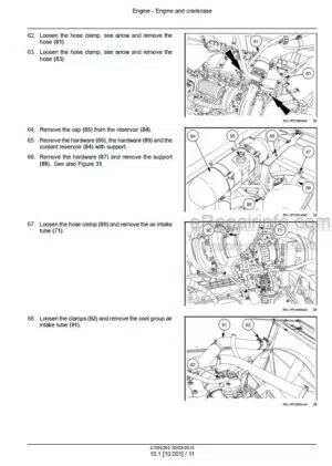 Photo 2 - New Holland TC4.90 TC5.70 TC5.80 TC5.90 Service Manual Combine 47889263