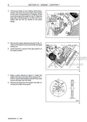 Photo 7 - New Holland TS6.110 TS6.110HC TS6.120 TS6.120HC TS6.130 TS6.140 Tier 4B (final) Service Manual Tractor 47924635