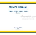 Photo 5 - New Holland TL60E TL75E TL85E TL95E Service Manual Tractor 47835583