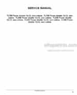 Photo 5 - New Holland TL75E TL85E TL95E Service Manual Tractor 47543025