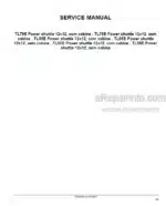 Photo 5 - New Holland TL75E TL85E TL95E Service Manual Tractor 47543025